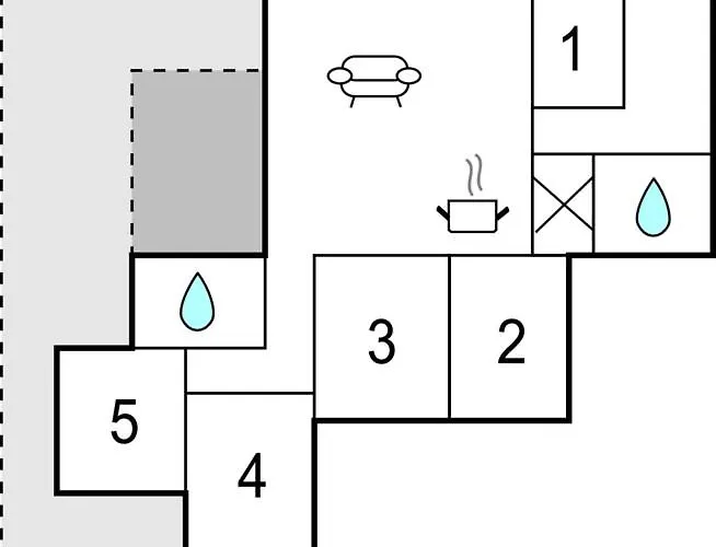 Σπίτι διακοπών 5 Bedroom Cozy In